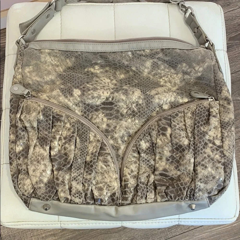 Animal Print Bag with pockets
